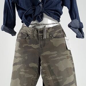 SEVEN 7 ARMY FATIGUE SKINNY JEANS